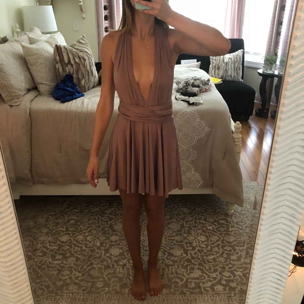 Beautiful mauve dress!